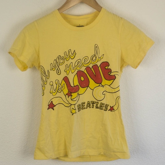 Apple Corps Tops - The Beatles T-Shirt All You Need Is Love 2011 Tee